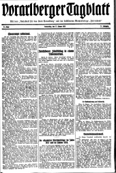 Bregenzer/Vorarlberger Tagblatt 19380127 Seite: 1