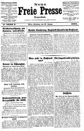 Neue Freie Presse 19380129 Seite: 1