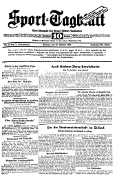 (Wiener) Sporttagblatt 19380128 Seite: 1