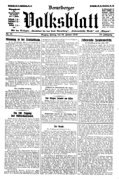 Vorarlberger Volksblatt 19380128 Seite: 1