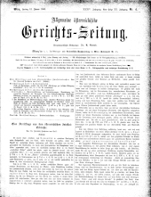 Allgemeine Österreichische Gerichtszeitung