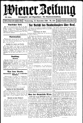 Wiener Zeitung 19260923 Seite: 1