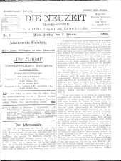 Die Neuzeit 19030102 Seite: 1