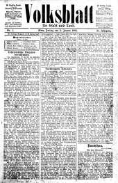 Volksblatt für Stadt und Land 19030102 Seite: 1