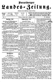 Vorarlberger Landes-Zeitung 19030102 Seite: 1