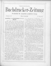 Buchdrucker-Zeitung 18800506 Seite: 1