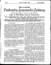 Österreichische Verbands-Feuerwehr-Zeitung