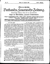 Österreichische Verbands-Feuerwehr-Zeitung 19021220 Seite: 1