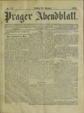 Prager Abendblatt 19021220 Seite: 1