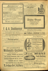 Salzburger Volksblatt: unabh. Tageszeitung f. Stadt u. Land Salzburg 19021220 Seite: 22