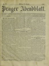 Prager Abendblatt 19021222 Seite: 1