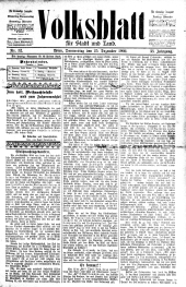 Volksblatt für Stadt und Land 19021225 Seite: 1