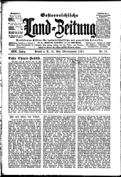 Österreichische Land-Zeitung