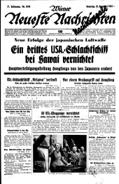 Wiener neueste Nachrichten 19411213 Seite: 1