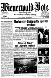 Wienerwald-Bote 19411213 Seite: 1