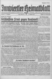 Innviertler Heimatblatt 19411219 Seite: 1