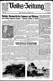 (Österreichische) Volks-Zeitung 19411216 Seite: 1