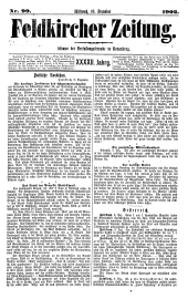 Feldkircher Zeitung 19021210 Seite: 1