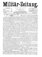 Militär-Zeitung