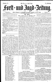 Forst-Zeitung 18951129 Seite: 1