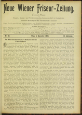 Neue Wiener Friseur-Zeitung 18951201 Seite: 3
