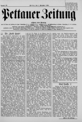 Pettauer Zeitung 18951201 Seite: 1