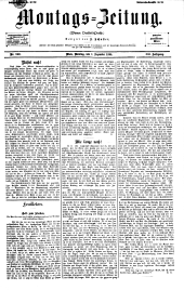 Montags Zeitung 18951202 Seite: 1