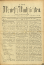 Wiener Neueste Nachrichten 18951202 Seite: 1