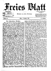 Freies Blatt 18951201 Seite: 1