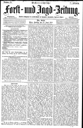 Forst-Zeitung 19000629 Seite: 1