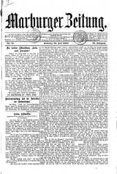 Marburger Zeitung 19000630 Seite: 1