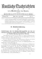 Amtliche Nachrichten des k. k. Ministeriums des Innern 19000701 Seite: 1