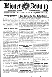 Wiener Zeitung 19371122 Seite: 1
