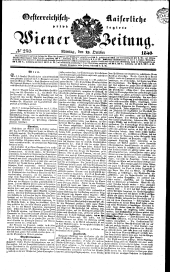 Wiener Zeitung 18401019 Seite: 1