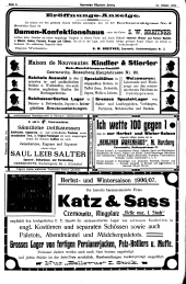 Czernowitzer Allgemeine Zeitung 19061031 Seite: 8