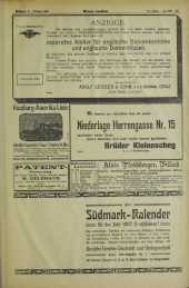 Grazer Tagblatt 19061031 Seite: 13