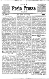 Neue Freie Presse 19061031 Seite: 1