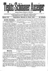 Teplitz-Schönauer Anzeiger 19061031 Seite: 1