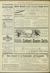 Neue Wiener Friseur-Zeitung 19061101 Seite: 14