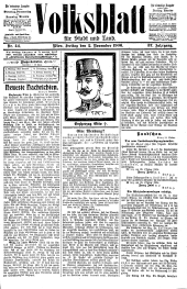 Volksblatt für Stadt und Land 19061102 Seite: 1
