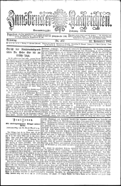 Innsbrucker Nachrichten 19021122 Seite: 1