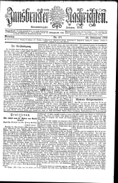 Innsbrucker Nachrichten 19021125 Seite: 1