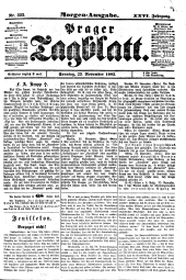Prager Tagblatt 19021123 Seite: 1