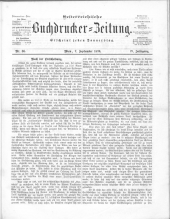 Buchdrucker-Zeitung