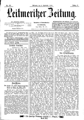 Leitmeritzer Zeitung