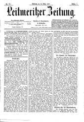 Leitmeritzer Zeitung