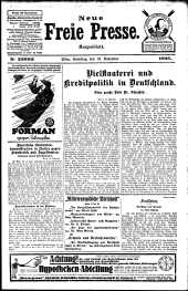 Neue Freie Presse