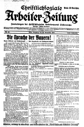 Christlich-soziale Arbeiter-Zeitung