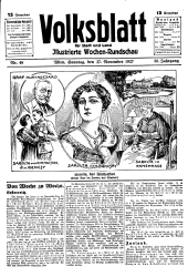 Volksblatt für Stadt und Land