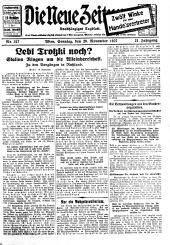 Die neue Zeitung 19271120 Seite: 1